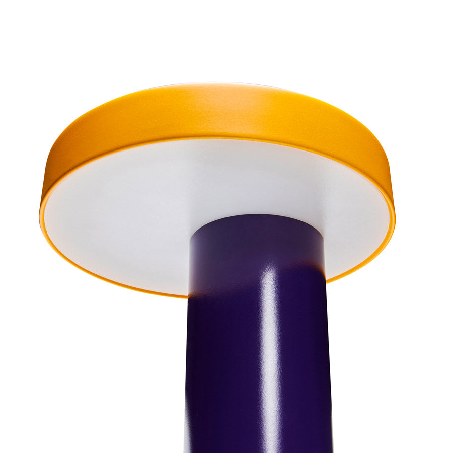 Hubsch-lampe-a-poser-magic-jaune-violet-bleu-detail-Atelier-Kumo