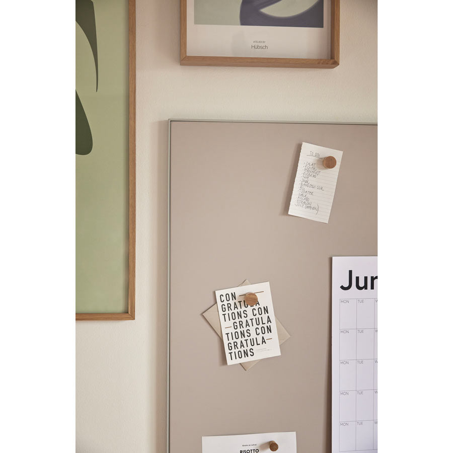Hubsch-plaque-aimantee-gris-clair-organisation-Atelier-Kumo
