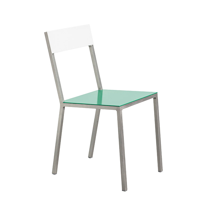 Muller-van-Severen-chaise-aluminium-alu-chair-vert-blanc-Valerie-Objects-Atelier-Kumo