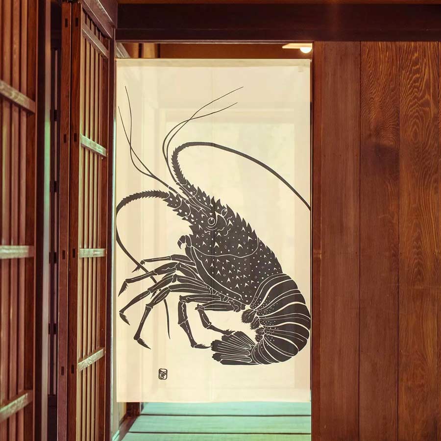 AOI-Trading-Noren-homard-rideau-japonais-maison-Atelier-Kumo