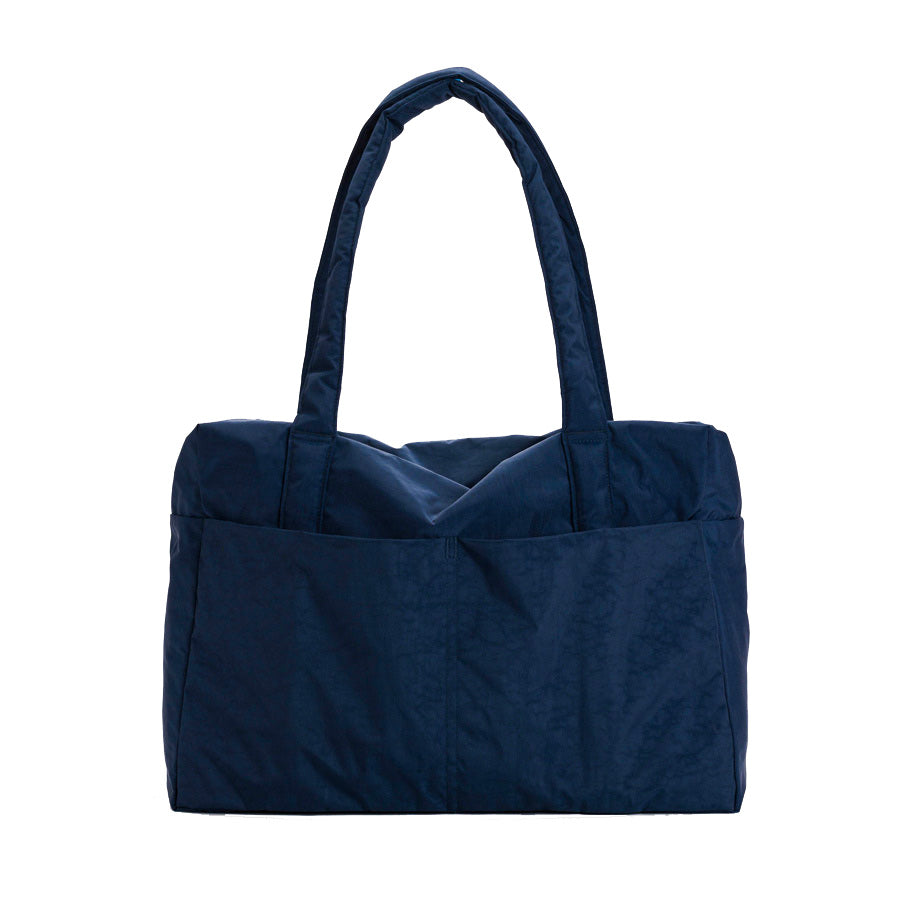Baggu-bagage-a-main-cloud-carry-on-bleu-fonce-nylon-lourd-Atelier-Kumo