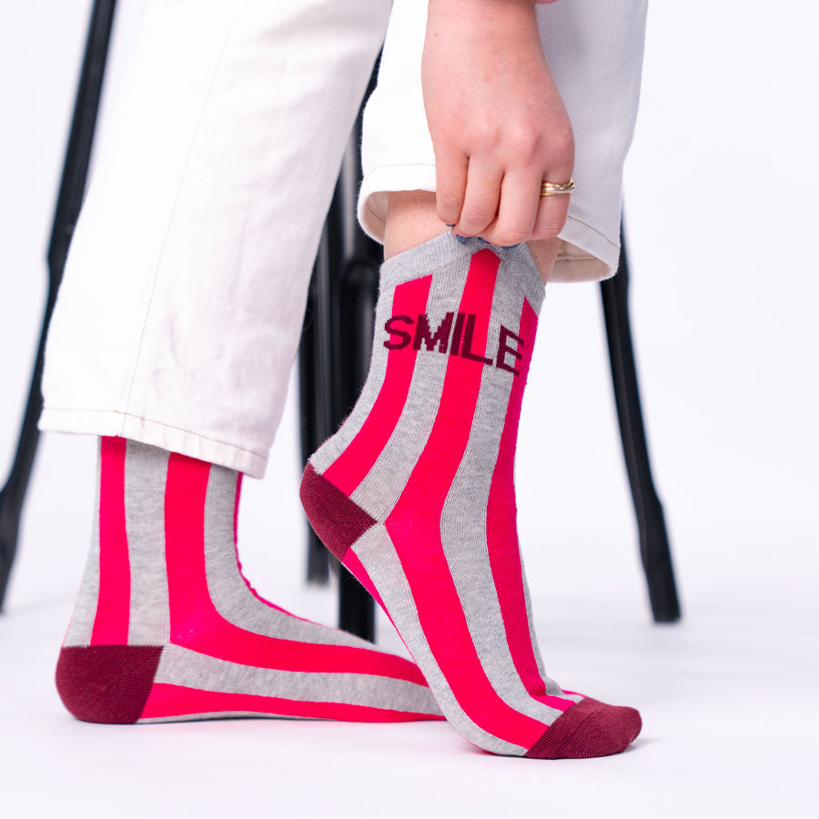 Billybelt-lifestyle-chaussettes-raye-smile-Atelier-Kumo