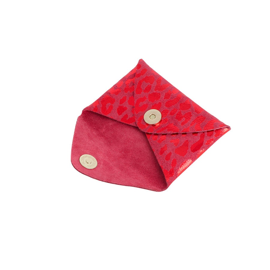 Bohm-porte-monnaie-cuir-leopard-buenos-aires-rouge-ouvert-Atelier-Kumo