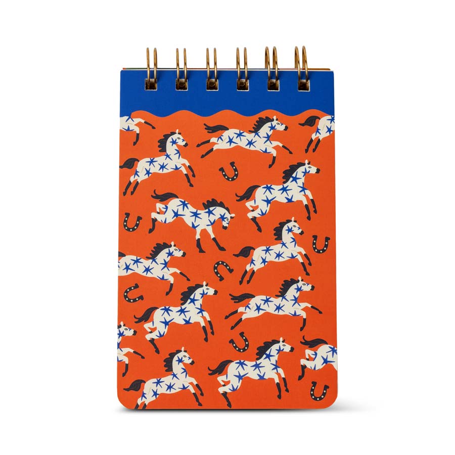 Designworks-bloc-note-spirales-chevaux-Atelier-Kumo