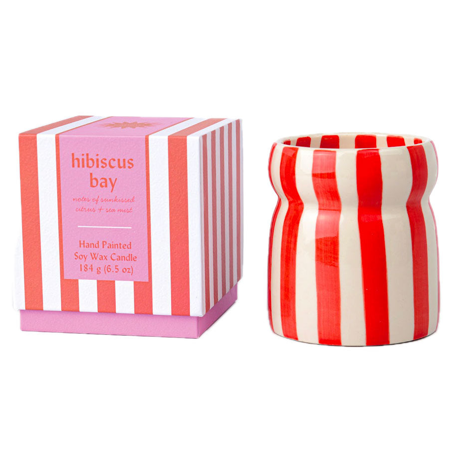 Designworks-bougie-cabana-ceramique-rouge-Atelier-Kumo