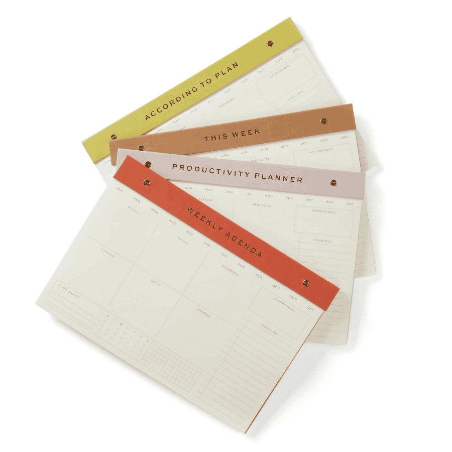 Designworks Ink Planner Designworks Ink - Planner Matcha - According to Plan | Atelier Kumo