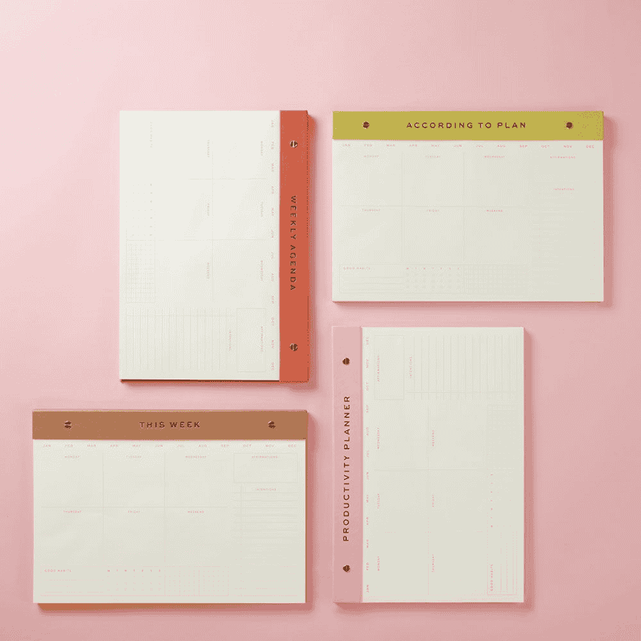 Designworks Ink - Planner Matcha - According to Plan | Atelier Kumo