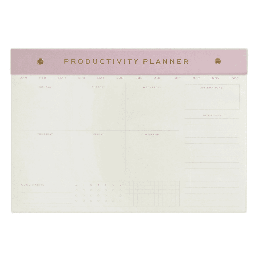 Designworks Ink - Planner lilas - Productivity Planner | Atelier Kumo