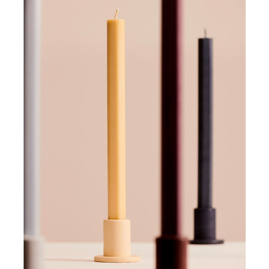 Bougies Tournantes Lot De 2, Longueur 30 Cm Couleur Crème - Décoration Pour Noël, Mariage, Anniversaire