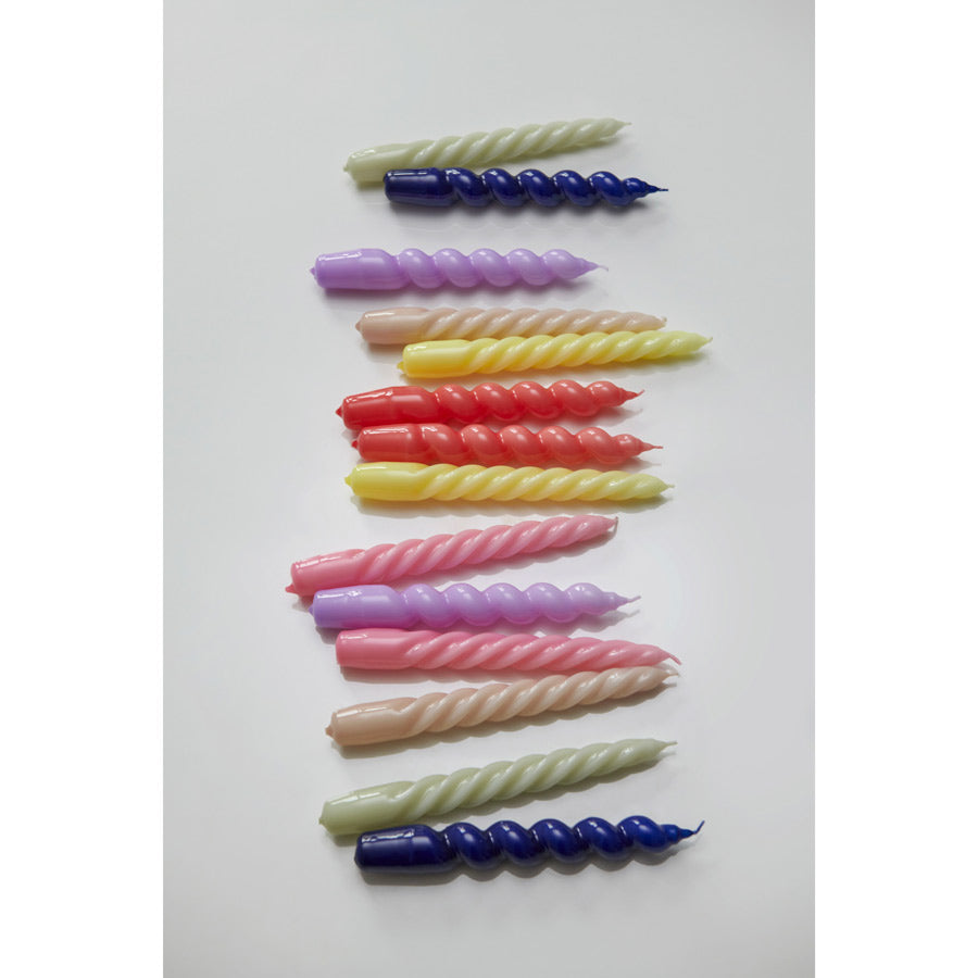 Hay-bougie-set-de-6-spirale-multicolore-ambiance-Atelier-Kumo