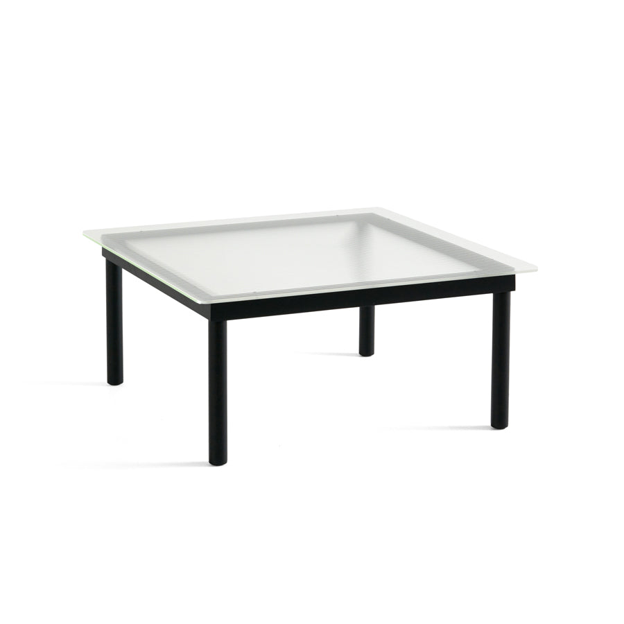 Hay-table-basse-kofi-80x80-plateau-verre-cannele-pietement-chene-noir-Atelier-Kumo