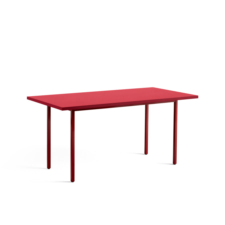 Hay-table-two-color-rectangle-160-82-cm-rouge-bordeaux-Muller-Van-Severen-Atelier-Kumo