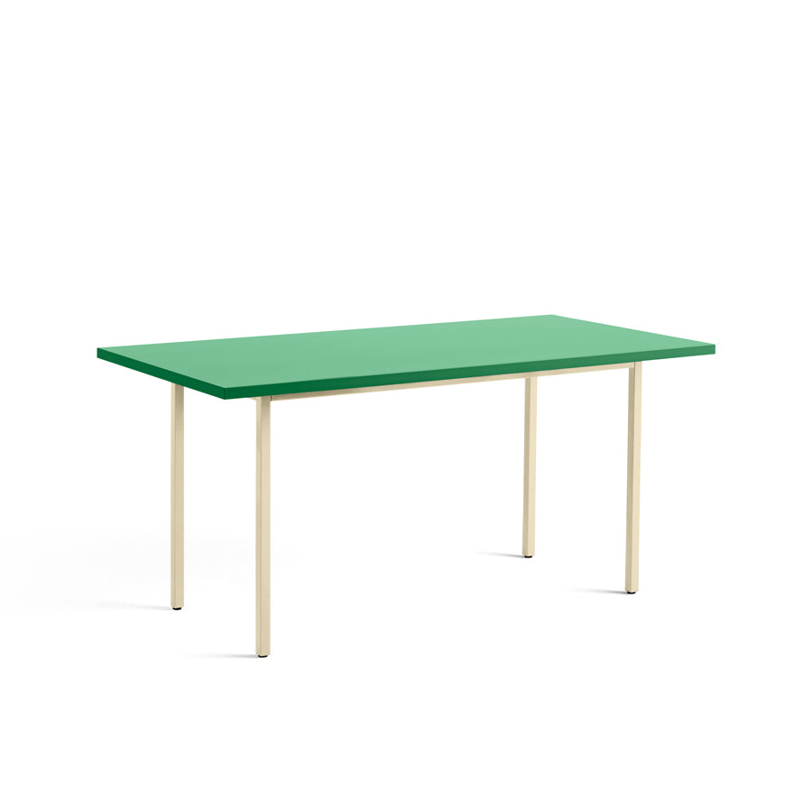 Hay-table-two-color-rectangle-160-82-cm-vert-ivoire-Muller-Van-Severen-Atelier-Kumo