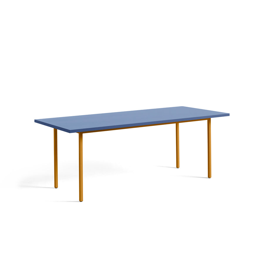 Hay-table-two-color-rectangle-200-90-cm-ocre-bleu-Muller-Van-Severen-Atelier-Kumo