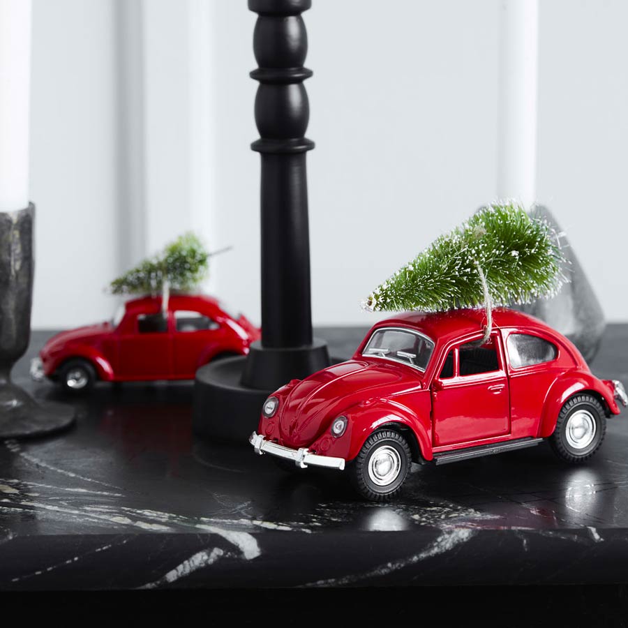 House Doctor - Décoration de Noël Mini voiture coccinelle et sapin –  Atelier Kumo