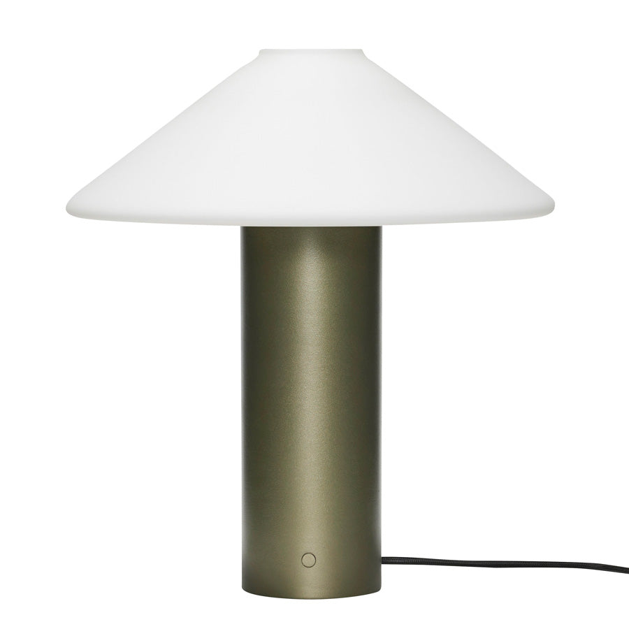 Hubsch-lampe-de-table-orbit-vert-fonce-lumiere-luminaire-eclairage-Atelier-Kumo