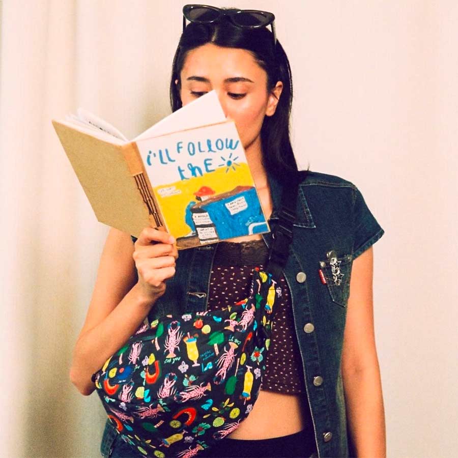 Japfac-banane-halfmoon-imprimer-homard-noir-porte-Atelier-Kumo