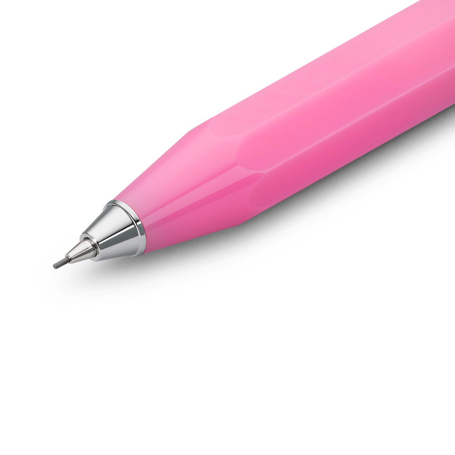 Kaweco-porte-mine-0_7-mm-frosted-givre-sport-rose-detail-argent-Atelier-Kumo