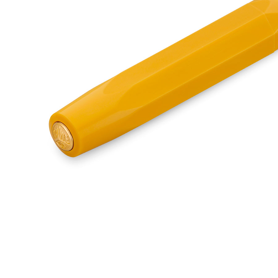 Kaweco-stylo-plume-M-collection-jaune-detail-dore-Atelier-Kumo