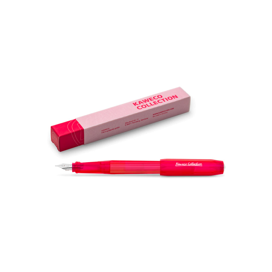 Kaweco-stylo-plume-M-collection-rouge-infrarouge-plume-F-Atelier-Kumo