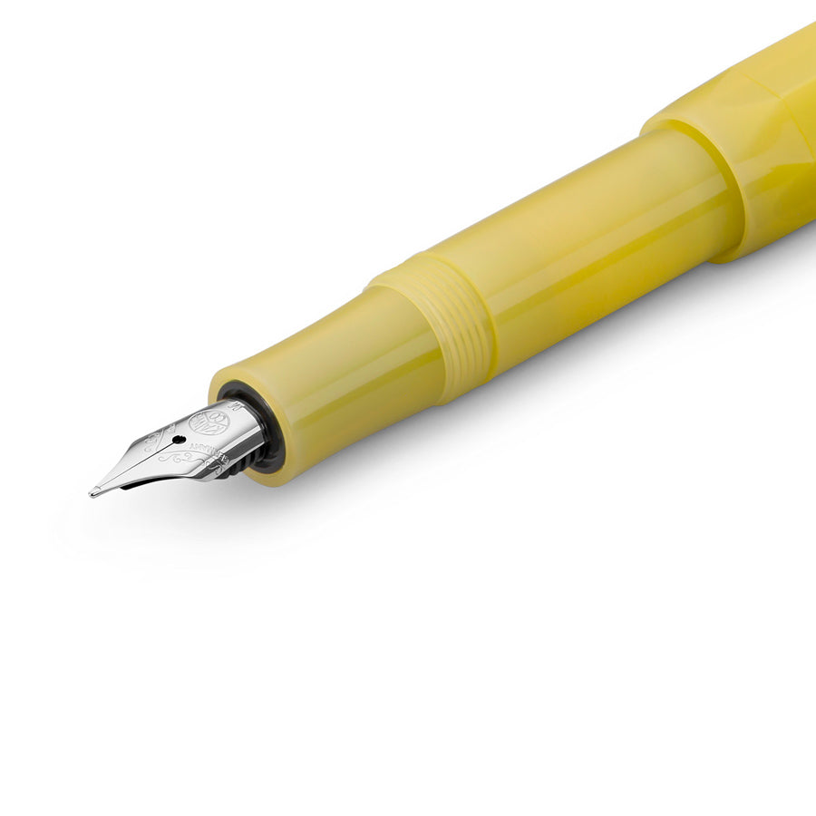 Kaweco-stylo-plume-jaune-givre-argente-Atelier-Kumo
