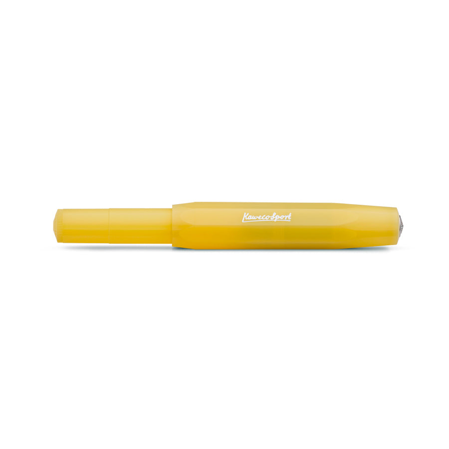 Kaweco-stylo-plume-jaune-givre-papeterie-Atelier-Kumo