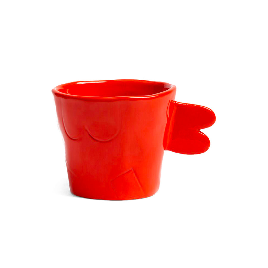 Klevering-mug-etch-rouge-en-porcelaine-Atelier-Kumo