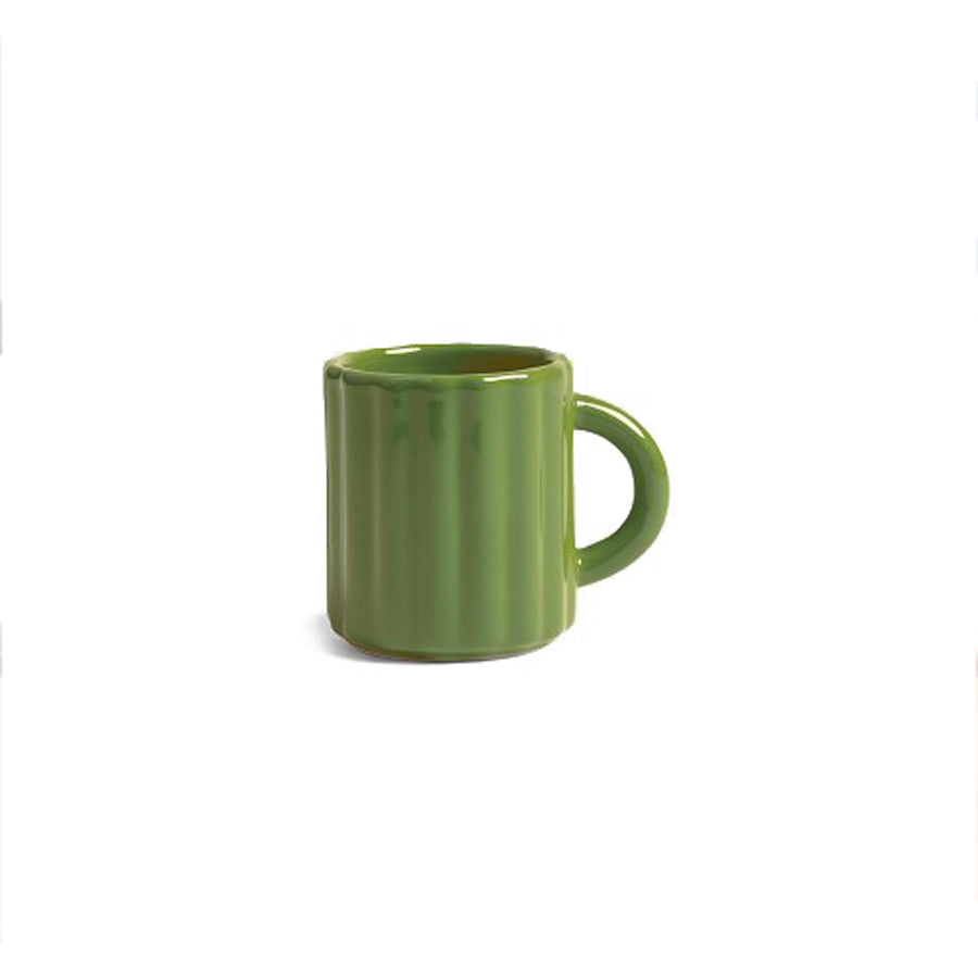 Klevering-petit-mug-tube-vert-expresso-collection-tasse-Atelier-Kumo