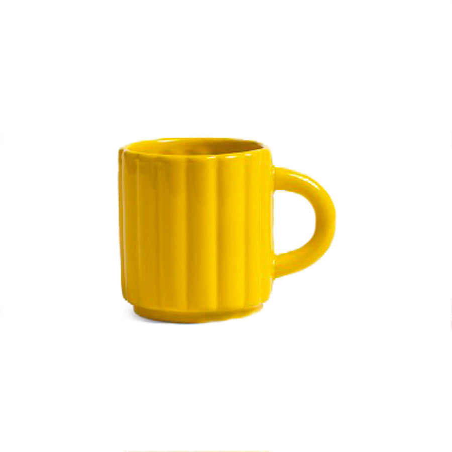 Klevering-tasse-jaune-tube-collection-mug-Atelier-Kumo