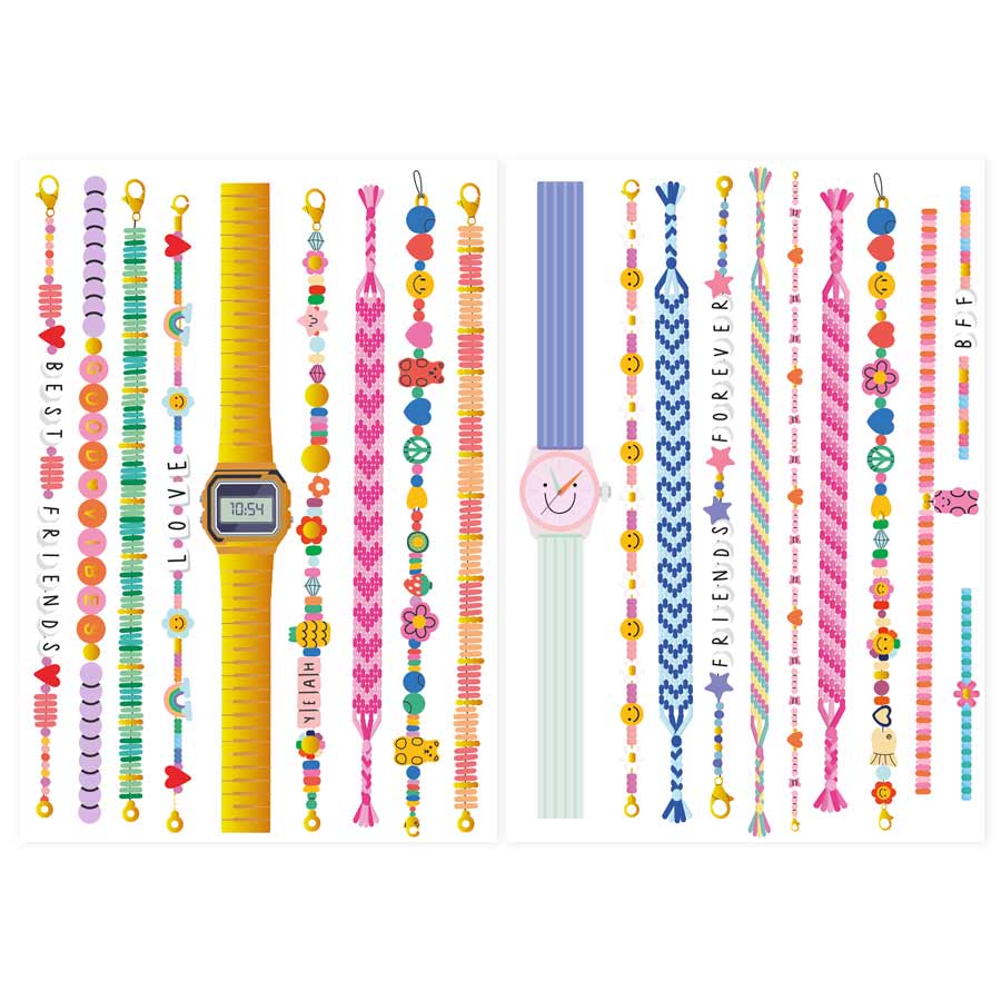 La-Grande-Epicerie-pochette-de-tattoos-bracelets--enfants-Atelier-Kumo