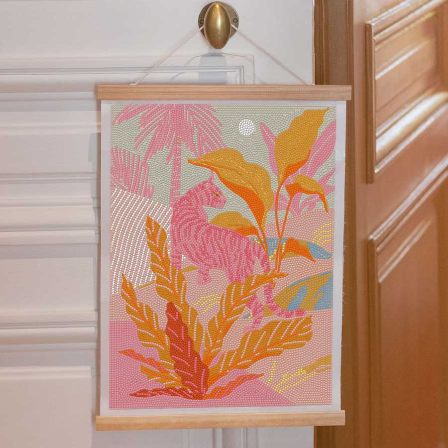 La-petite-epicerie-coffret-petit-diamond-pink-jungle-encadre-Atelier-Kumo