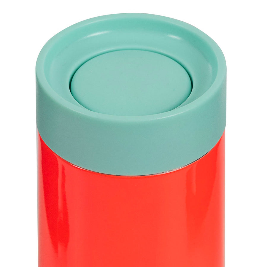 Lund-London-thermos-corail-menthe-capuchon-Atelier-Kumo