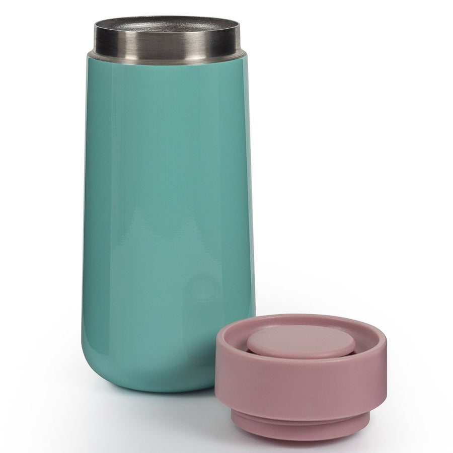 Lund-London-thermos-menthe-rose-ouvert-Atelier-Kumo