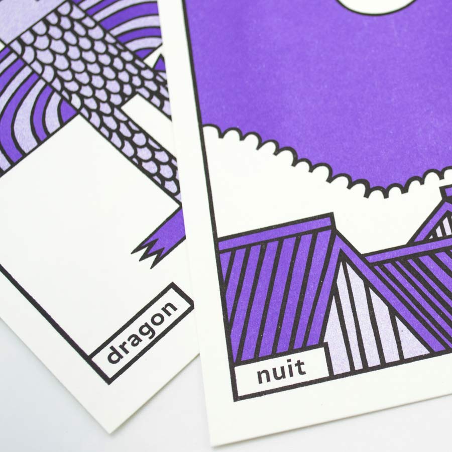 Maison-Georges-risographie-violet-lecons-de-choses-2-detail-Atelier-Kumo