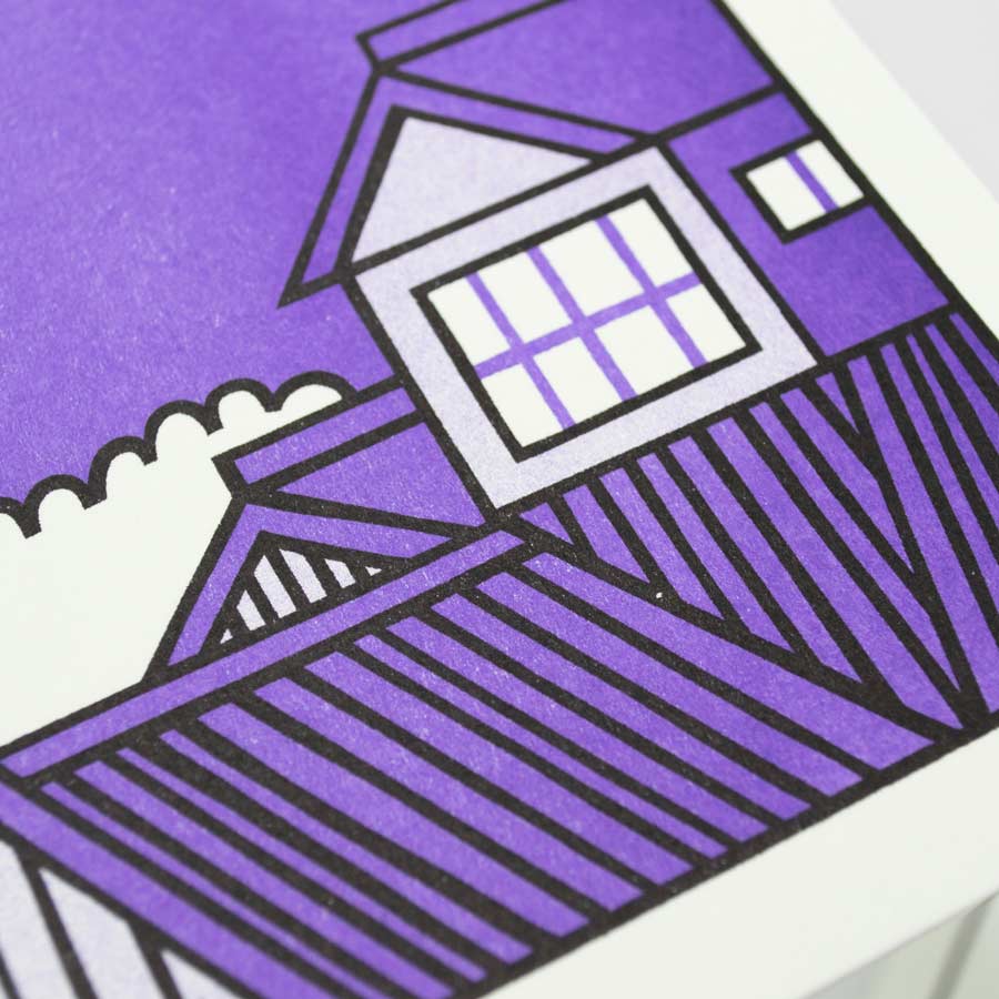 Maison-Georges-risographie-violet-lecons-de-choses-2-papier-Atelier-Kumo