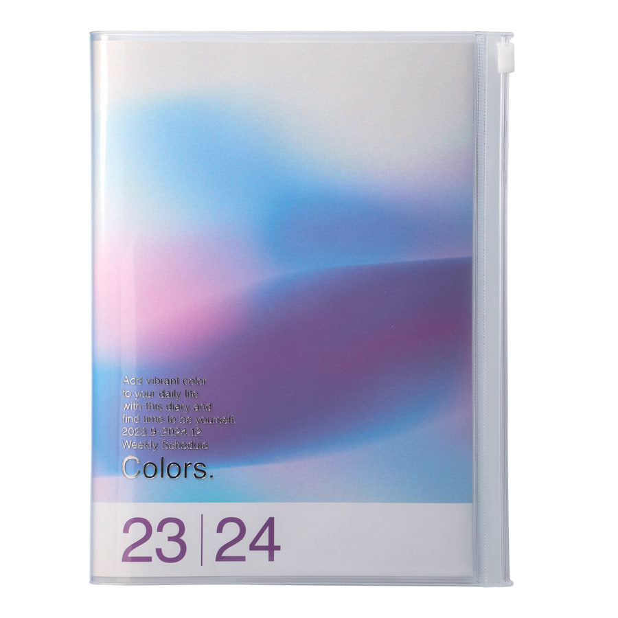 Marks-agenda-A5-2023-2024-gradiant-bleu-Atelier-Kumo