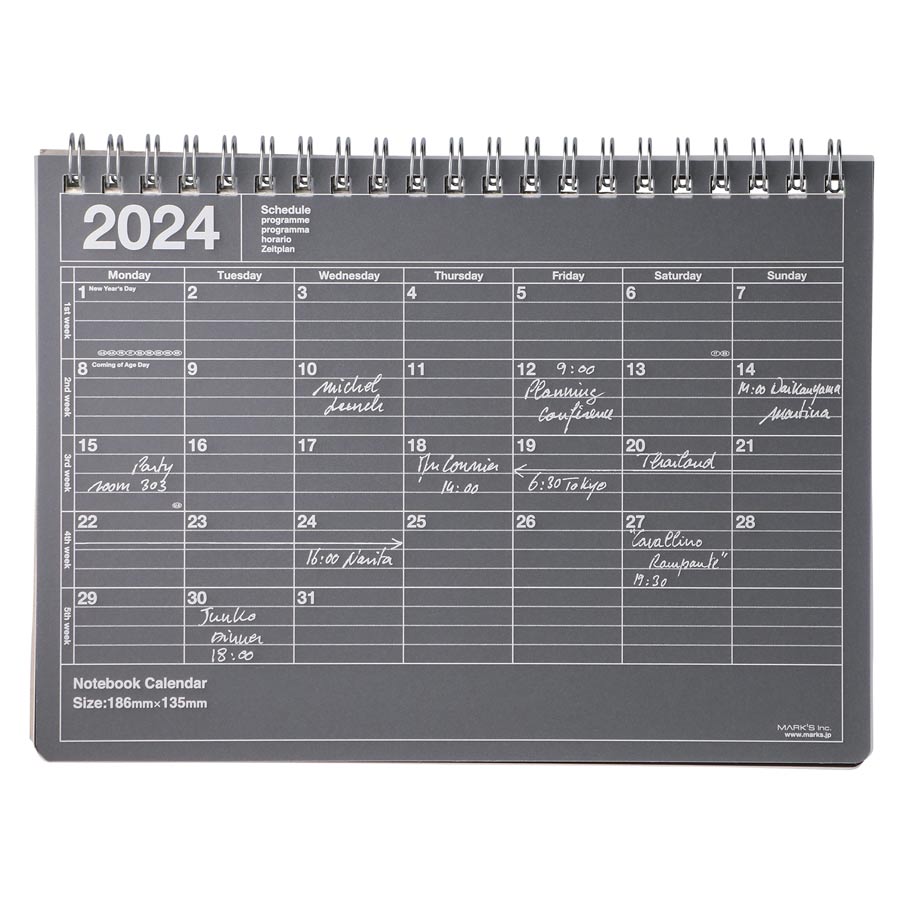 Marks-calendrier-2024-noir-M-grand-modele-Atelier-Kumo