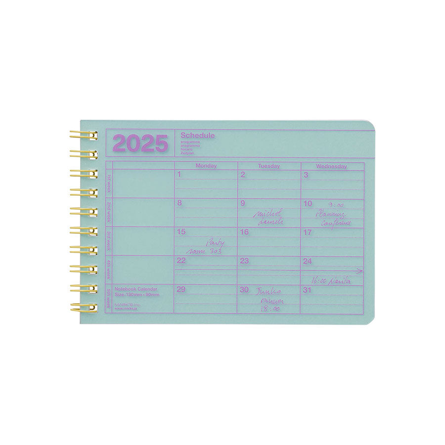 Marks-calendrier-XS-janvier-2026-bleu-ciel-Atelier-Kumo