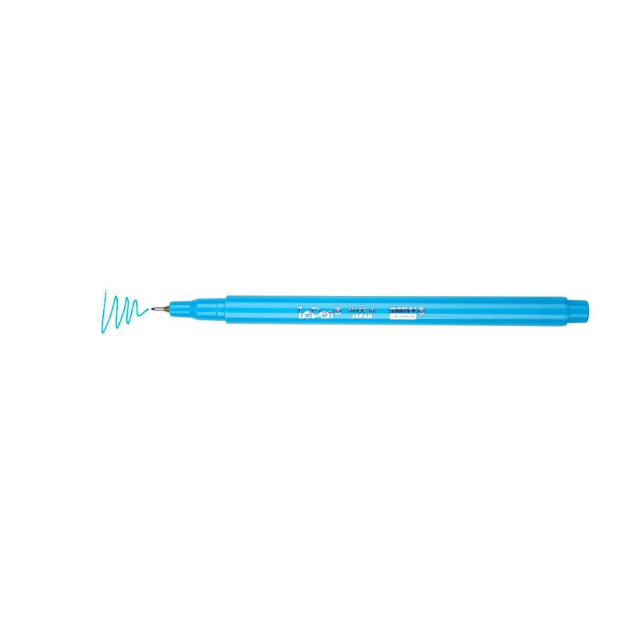 Marvy-Uchida-stylo-feutre-fin-the-pen-basic-bleu-clair-ecriture-Atelier-Kumo