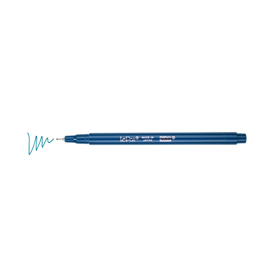 Marvy-Uchida-stylo-feutre-fin-the-pen-basic-bleu-oriental-creativite-Atelier-Kumo