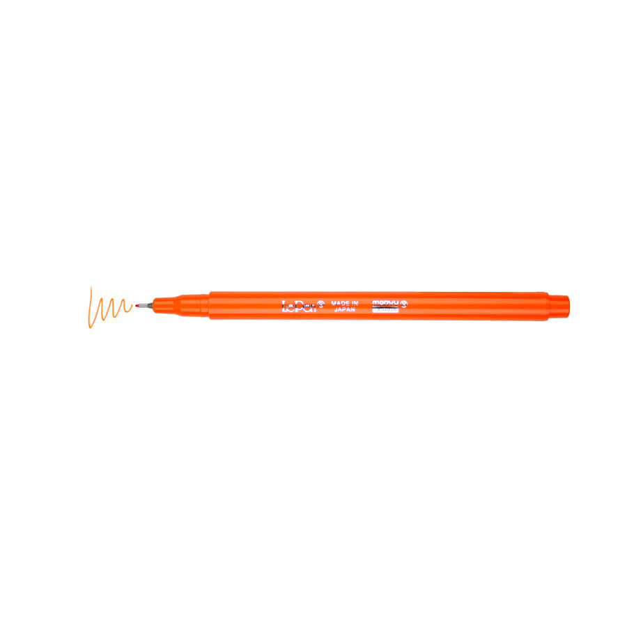 Marvy-Uchida-stylo-feutre-fin-the-pen-basic-orange-Atelier-Kumo