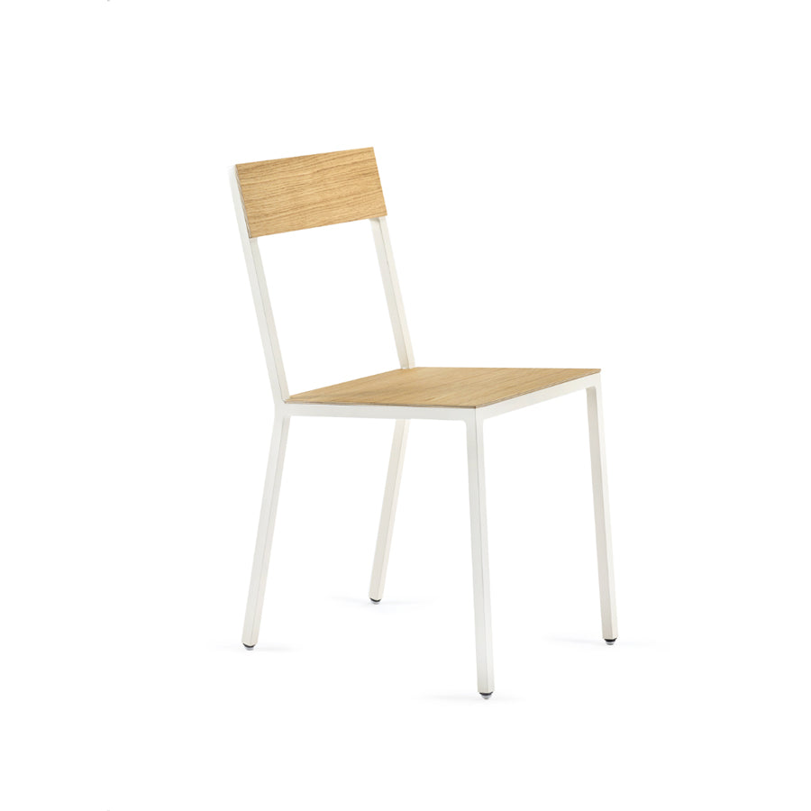 Muller-van-Severen-chaise-aluminium-alu-chair-bois-blanc-Valerie-Objects-Atelier-Kumo