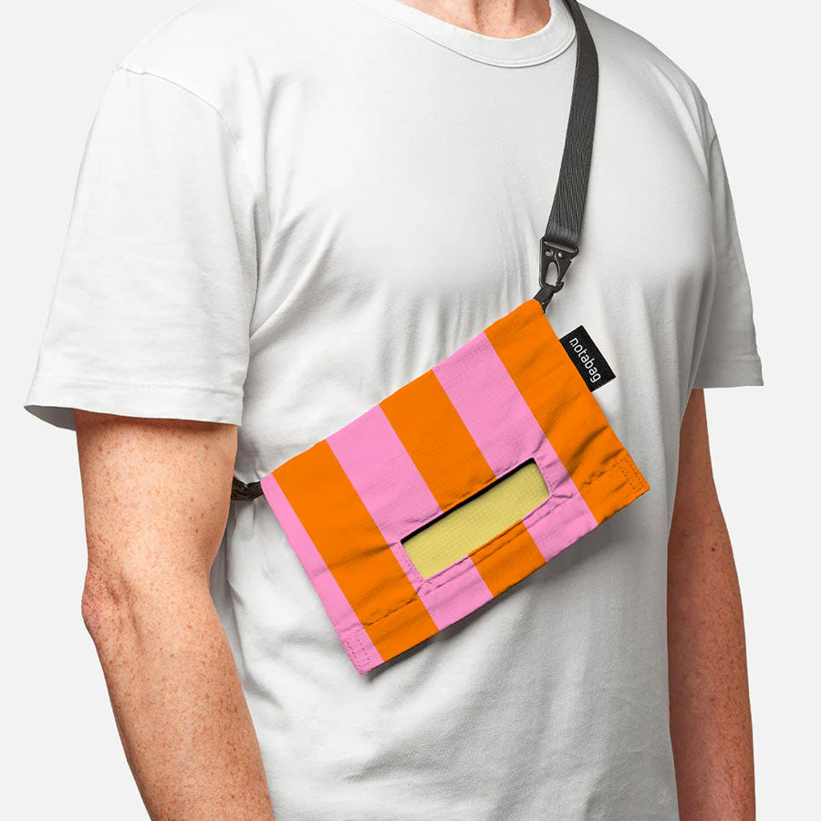 Notabag-accessoires-pochette-bandouliere-vanilla-raye-Atelier-Kumo