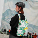 Sac à Bandoulière Notabag - Sac Polyvalent Transformable (17.5x28cm → 40x28cm) - Matériaux 100% Recyclés - Fait Main, 4 Façons De Le Porter - 10