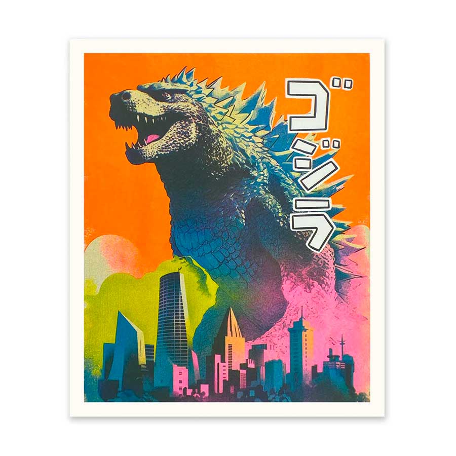 GODZILLA 1980 MEGALON sci-fi Honda affiche cinema originale 160x120 cm GODZILLA 1980 MEGALON sci-fi Honda affiche cinema originale 160x120 cm