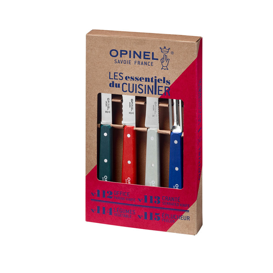 Opinel-coffret-les-essentiels-primo-3-couteaux-1-eplucheur-rouge-vert-bleu-gris-Atelier-Kumo