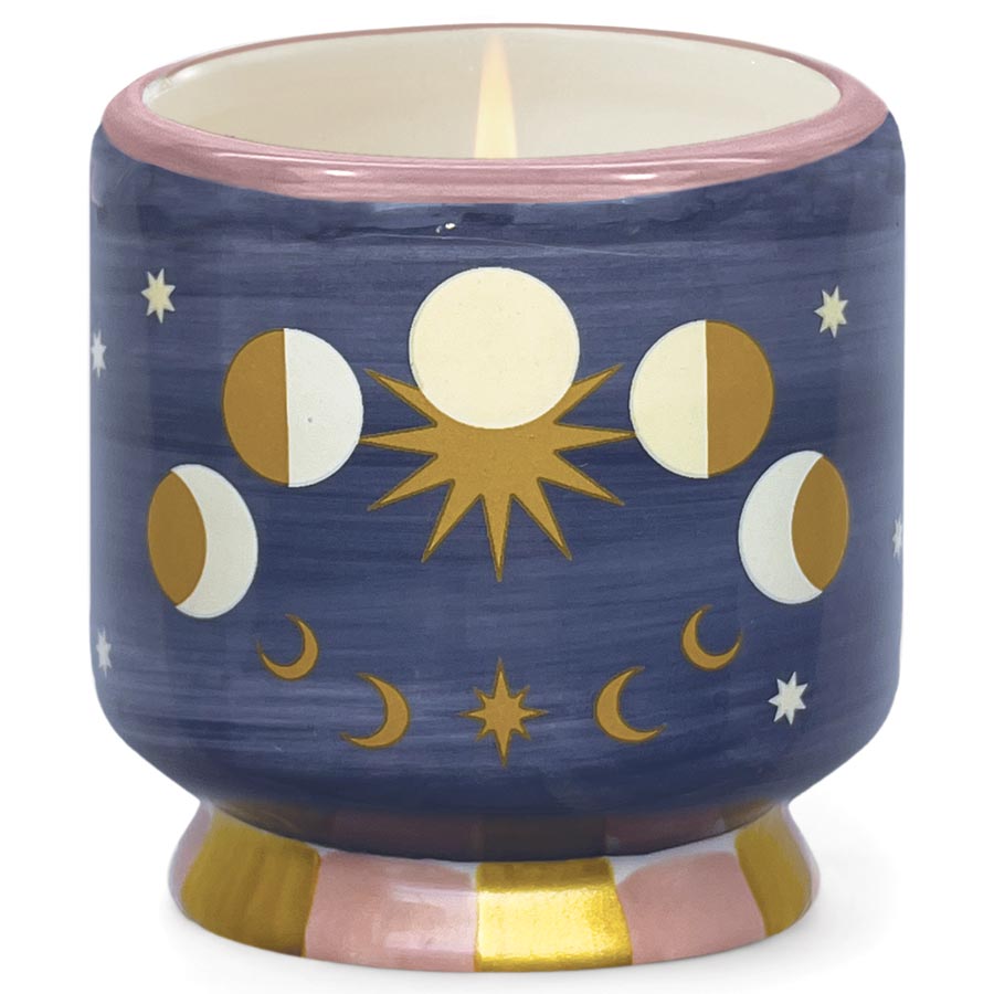 Papier Transfert Céramique Phases De Lune Et Divination - 4 Feuilles Sous Glaçure - Pour Personnaliser Tasses, Vases, Assiettes