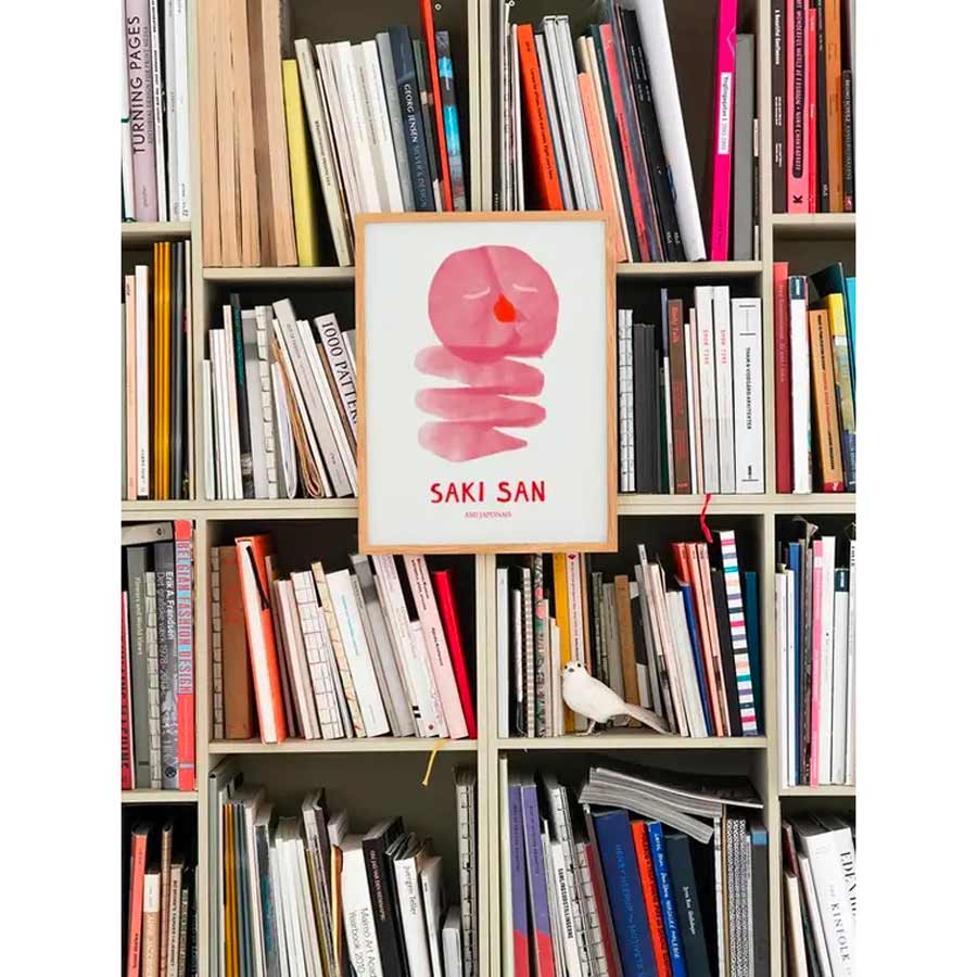 Paper-Collective-affiche-saki-san-amis-japonais-Atelier-Kumo