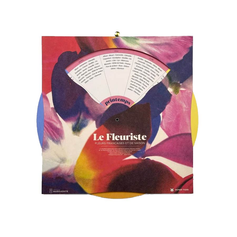 Papier-Tigre-disque-mobile-carton-calendrier-des-fleurs-de-saison-le-fleuriste-eco-responsable-Atelier-Kumo