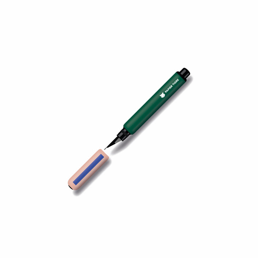 Stylo Plume Ergonomique ONLINE Air Stardust - Forme Triangulaire, Plume M, Pour Cartouches Standard (Allemagne)
